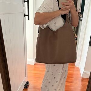 Coach Tan Leather Hobo Bag